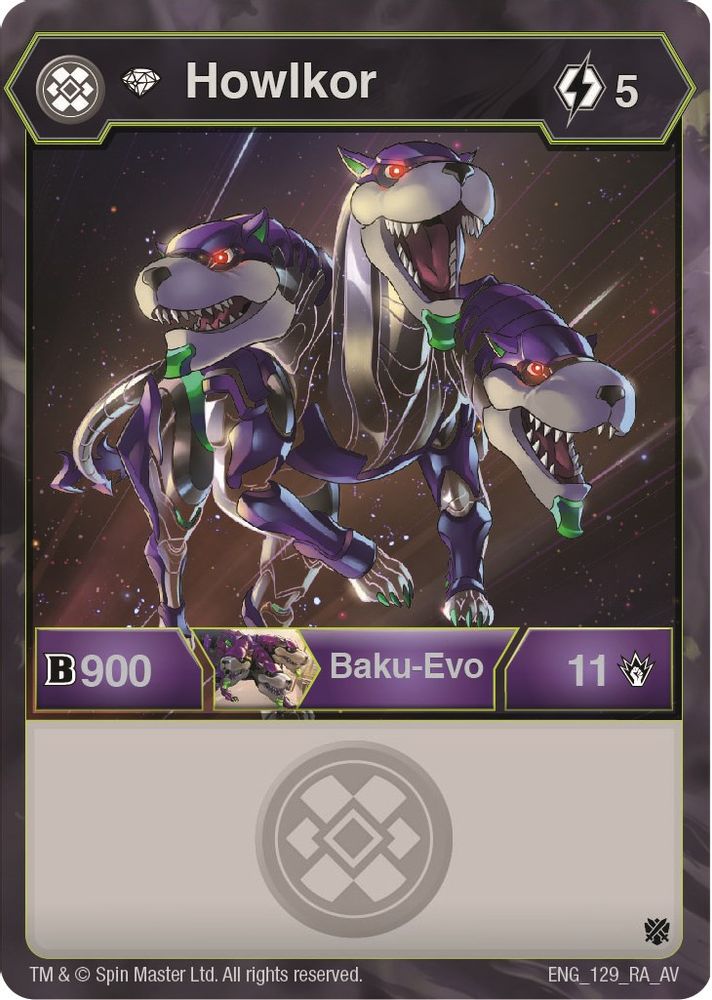 Diamond Howlkor, Standard, front