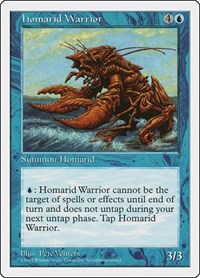 Homarid Warrior, Fifth Edition