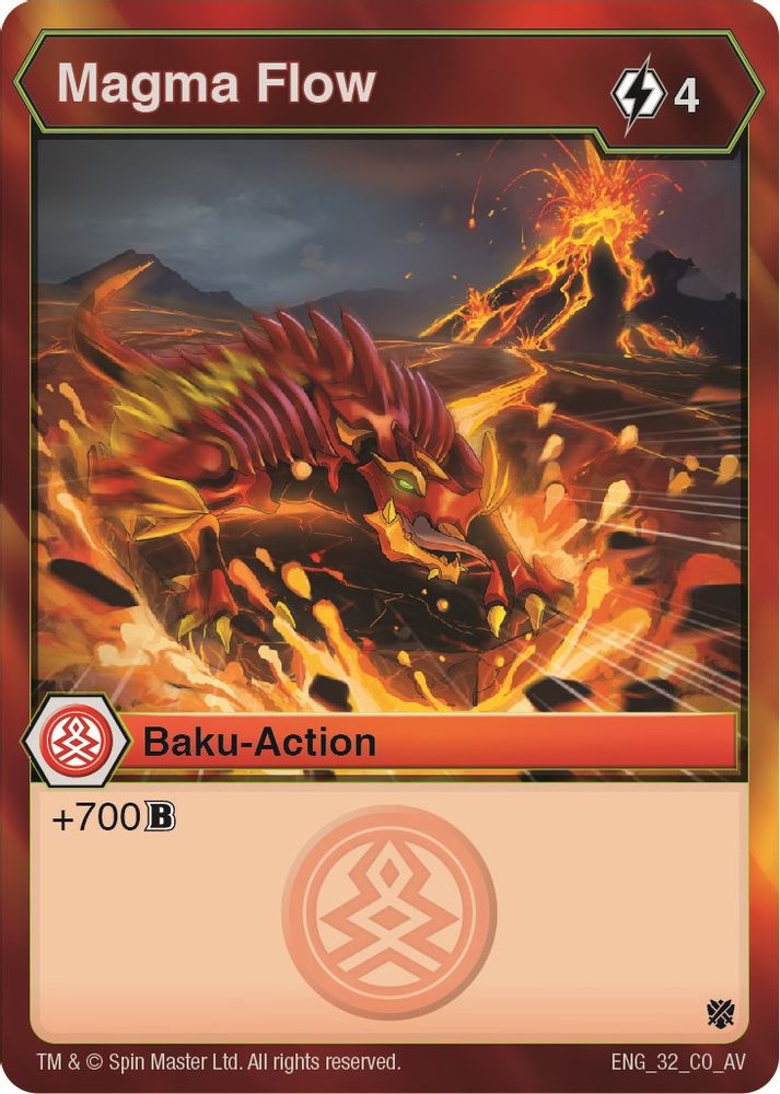 Magma Flow, Standard, front