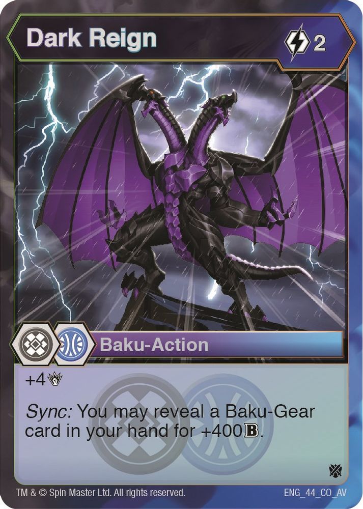 Dark Reign, Standard, front
