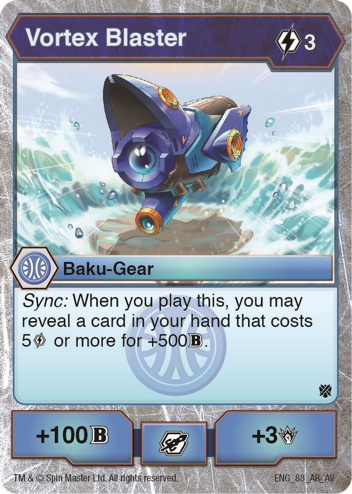 Vortex Blaster, Standard, front