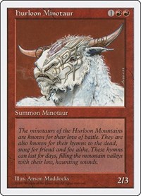 Hurloon Minotaur, Fifth Edition