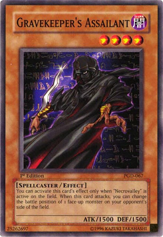 Gravekeeper's Assailant, 1st-edition, front