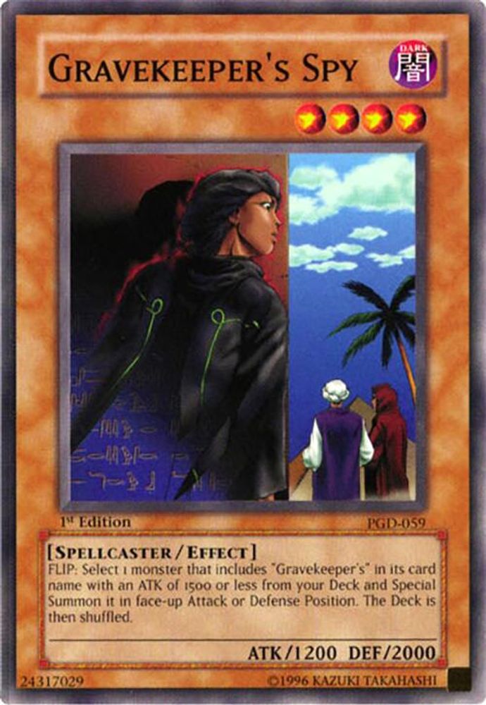 Gravekeeper's Spy, 1st-edition, front