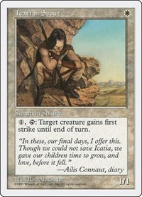 Icatian Scout, Fifth Edition