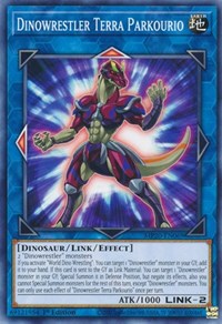 Dinowrestler Terra Parkourio