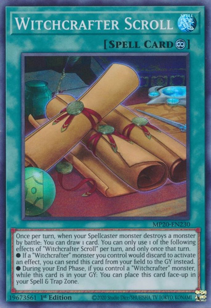 Witchcrafter Scroll, 1st-edition, front