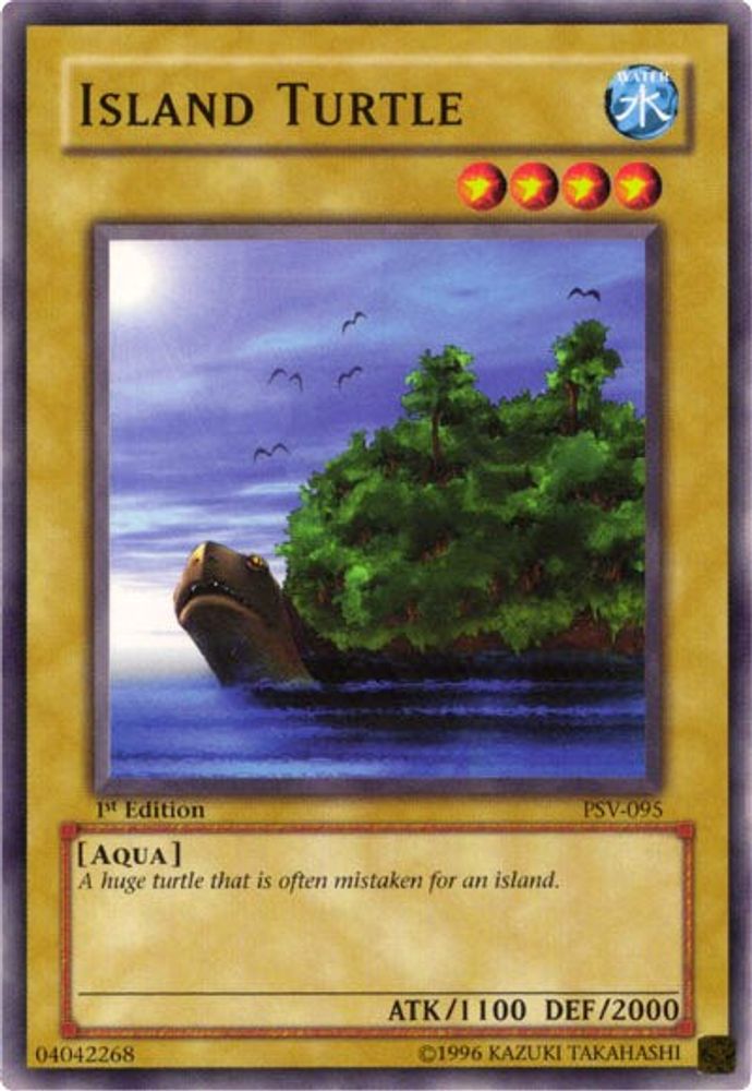 Island Turtle, 1st-edition, front