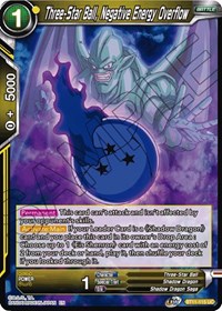 Three-Star Ball, Negative Energy Overflow
