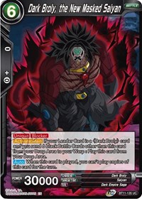 Dark Broly, the New Masked Saiyan
