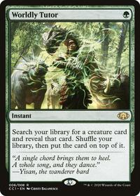 Worldly Tutor, Commander Collection: Green