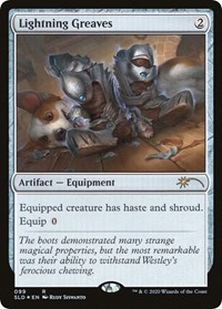 Lightning Greaves (099), Secret Lair Drop Series