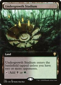 Undergrowth Stadium (Extended Art), Commander Legends