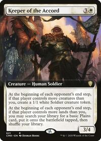 Keeper of the Accord (Extended Art), Commander Legends