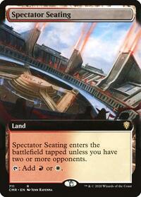Spectator Seating (Extended Art), Commander Legends