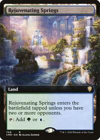 Rejuvenating Springs (Extended Art), Commander Legends