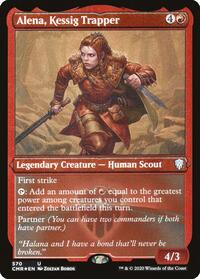 Alena, Kessig Trapper (Foil Etched), Commander Legends
