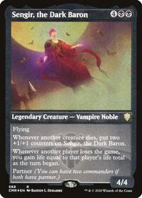 Sengir, the Dark Baron (Foil Etched), Commander Legends