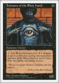 Initiates of the Ebon Hand, Fifth Edition