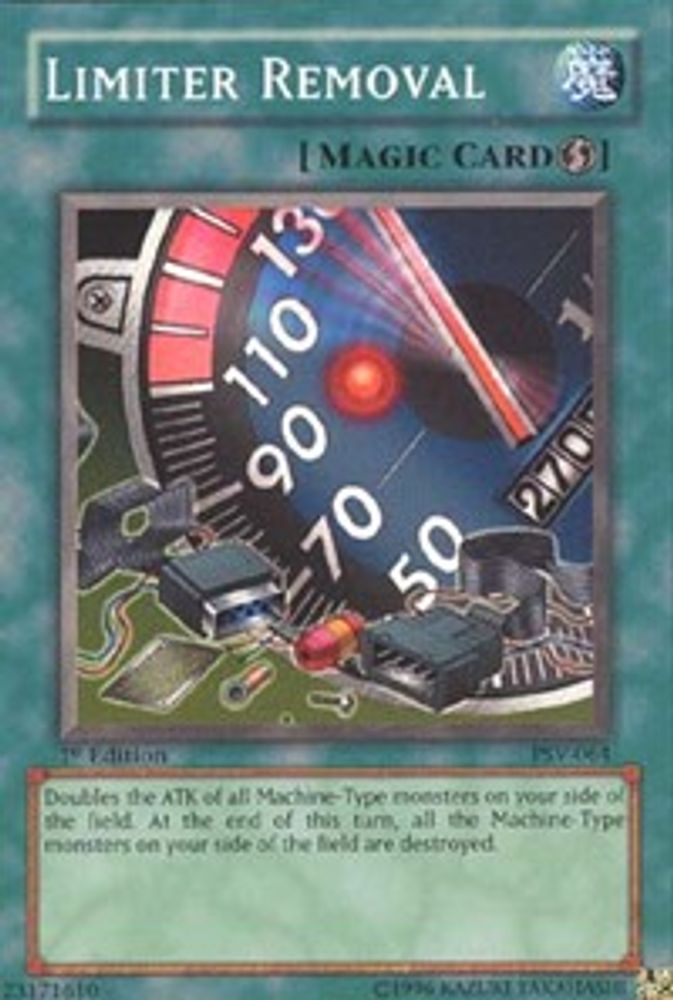 Limiter Removal, 1st-edition, front