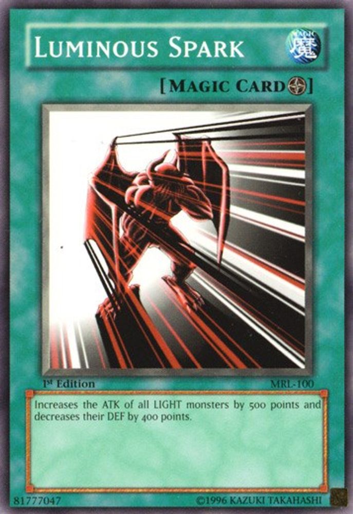 Luminous Spark, 1st-edition, front