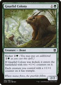 Gnarlid Colony, Zendikar Rising