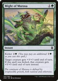 Might of Murasa, Zendikar Rising
