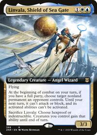 Linvala, Shield of Sea Gate (Extended Art), Zendikar Rising
