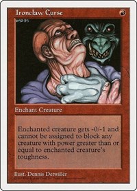 Ironclaw Curse, Fifth Edition
