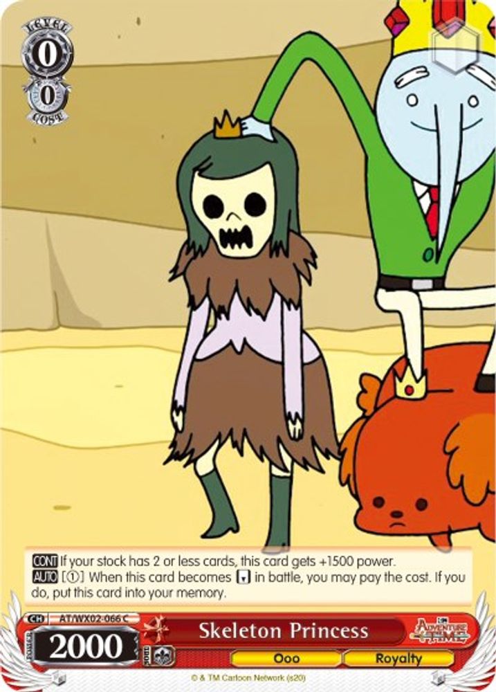 Skeleton Princess, Standard, front