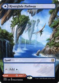 Riverglide Pathway (Borderless), Zendikar Rising