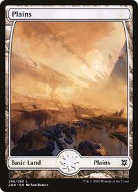 Plains (266) - Full Art, Zendikar Rising
