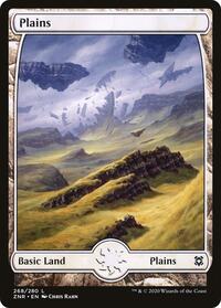 Plains (268) - Full Art, Zendikar Rising
