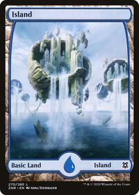 Island (270) - Full Art, Zendikar Rising