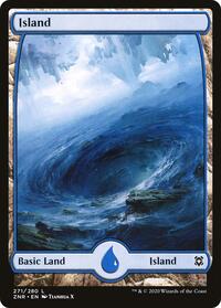 Island (271) - Full Art, Zendikar Rising