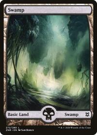 Swamp (272) - Full Art, Zendikar Rising