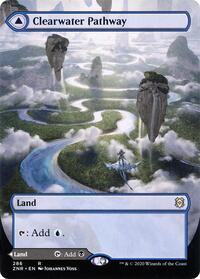 Clearwater Pathway (Borderless), Zendikar Rising