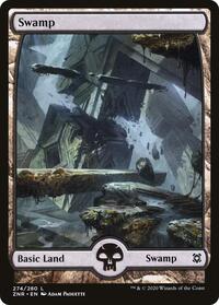 Swamp (274) - Full Art, Zendikar Rising
