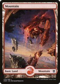 Mountain (276) - Full Art, Zendikar Rising
