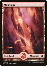 Mountain (275) - Full Art, Zendikar Rising