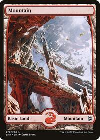 Mountain (277) - Full Art, Zendikar Rising