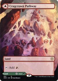 Cragcrown Pathway (Borderless), Zendikar Rising