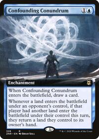 Confounding Conundrum (Extended Art), Zendikar Rising