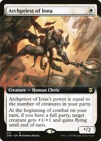 Archpriest of Iona (Extended Art), Zendikar Rising