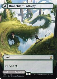 Branchloft Pathway (Borderless), Zendikar Rising