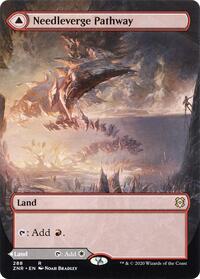 Needleverge Pathway (Borderless), Zendikar Rising