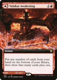 Valakut Awakening (Extended Art), Zendikar Rising