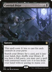 Coveted Prize (Extended Art), Zendikar Rising
