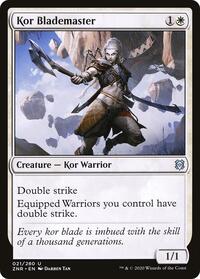 Kor Blademaster, Zendikar Rising