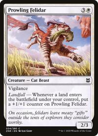 Prowling Felidar, Zendikar Rising